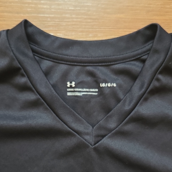 Lot 2 Under Armour Men’s Short Sleeve V-Neck sz L - Picture 8 of 8